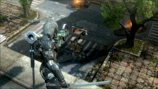Illustration for article titled Metal Gear Rising: Revengeance Screens Are Bloody, Pointy, and Dangerously Cool